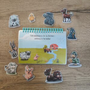 Livret animaux de la ferme : retrouve le bébé A5