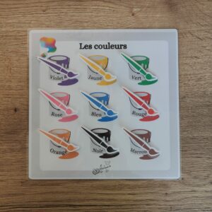 L&rsquo;apprentissage des couleurs