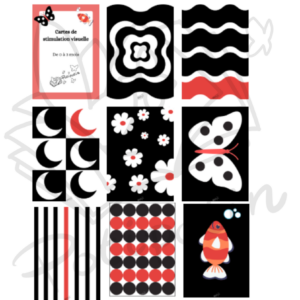 Cartes de stimulation visuelle nourrisson