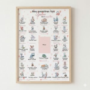 Affiche « mes premières fois »