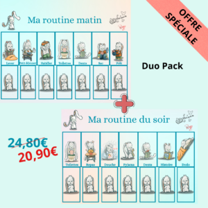 Pack Ma routine Matin et Ma routine soir