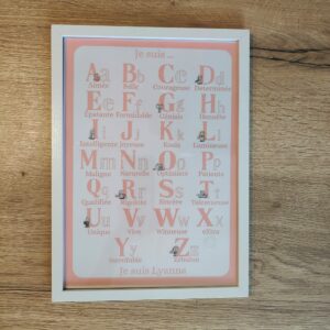 Affiche « mon abécédaire positif »